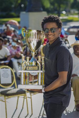 Cass Tech Student Chess Trophy Winner 